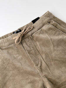 ONLY&SONS Bermuda in velluto con coulisse LINUS 22023056 Chinchilla (1)