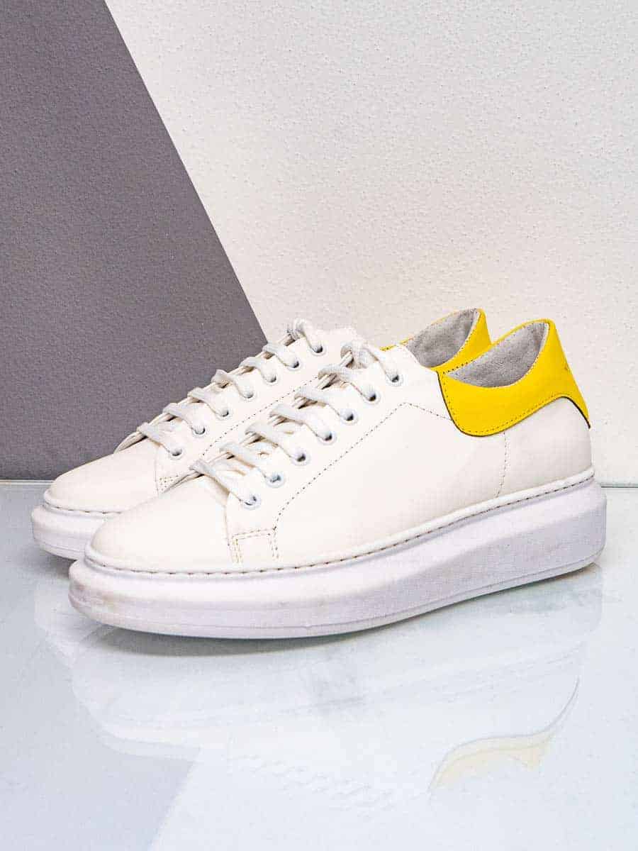 WHY NOT BRAND Sneakers gommata con inserto a contrasto sul tallone SNKR93