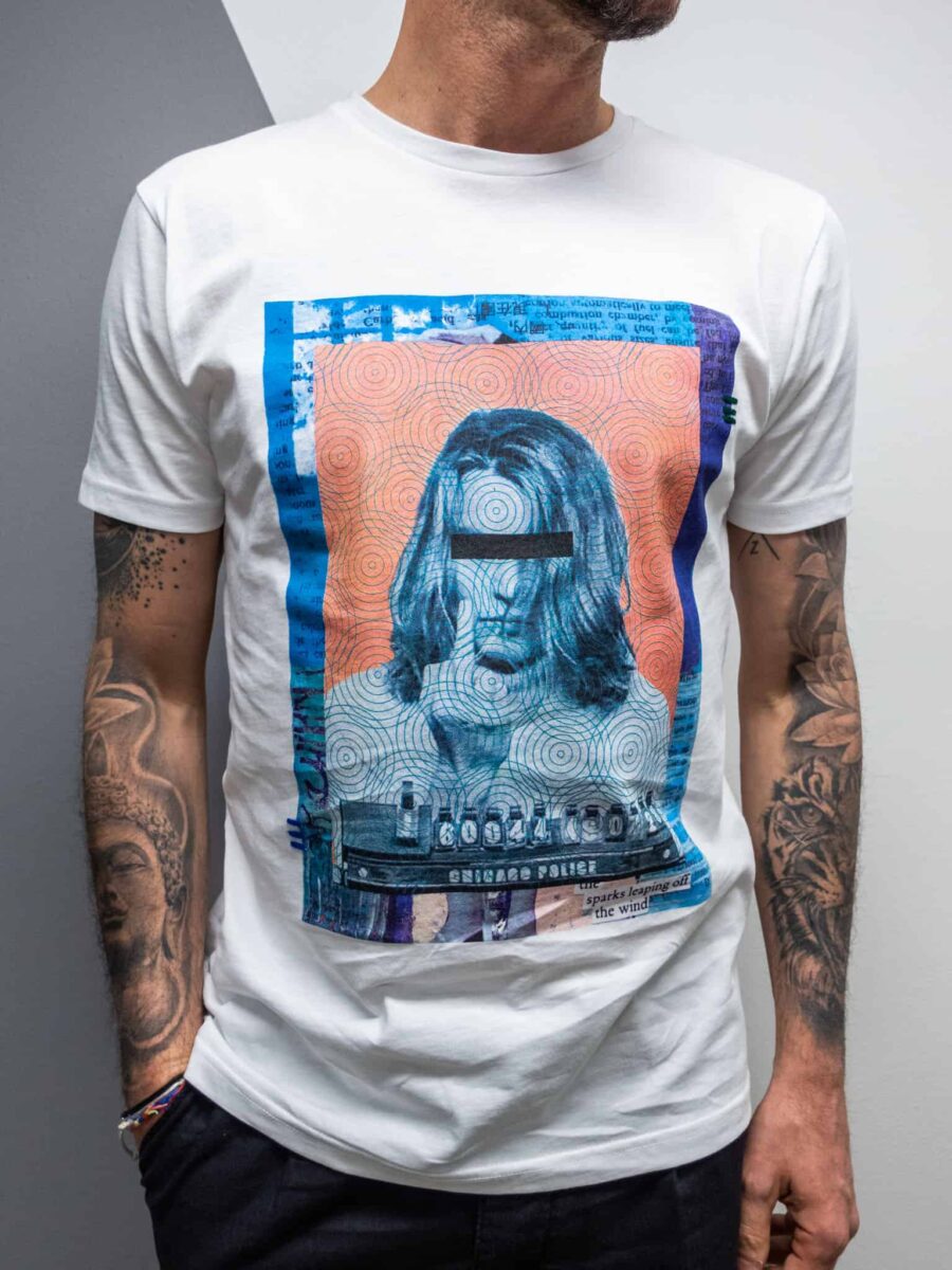 FORWARD MILANO T-shirt in cotone con stampa Johnny Depp X16538
