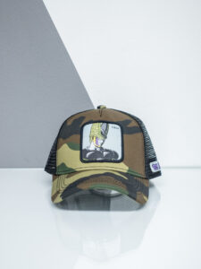 CAPSLAB Cappellino camouflage Dragon Ball CELL (2)