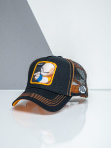 CAPSLAB Cappellino nero Dragon Ball KRILLIN (1)