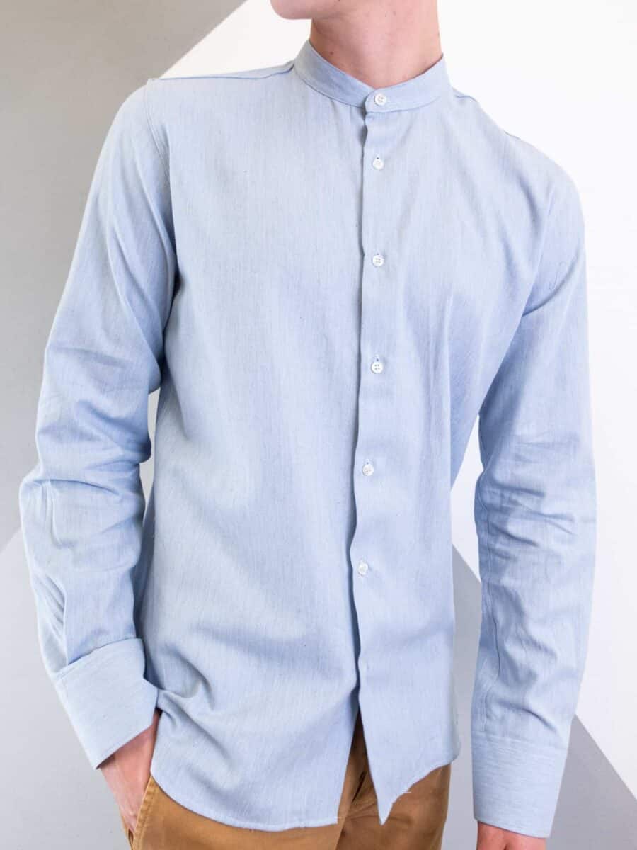 ESTASI Camicia coreana in flanella HAMILTON
