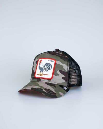 GOORIN BROS Cappellino con patch stampa gallo COCK 2 camouflage2 Nuovi Arrivi