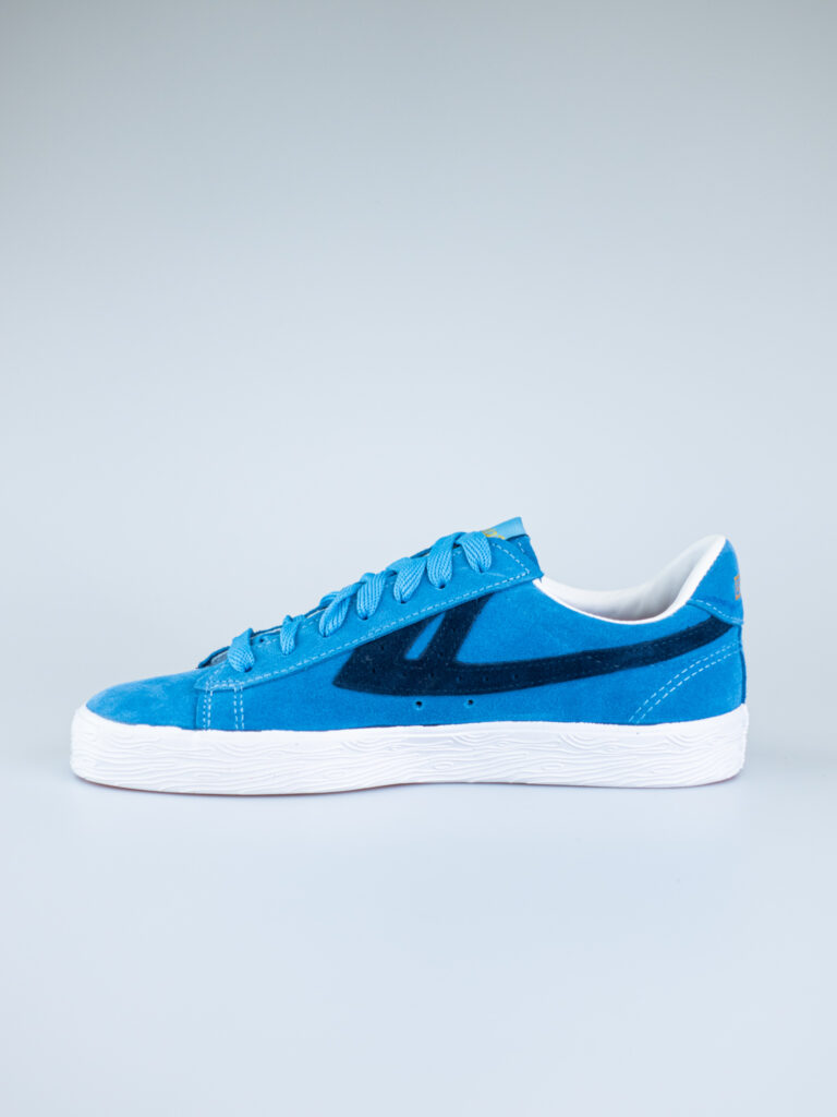 WARRIOR SHANGHAI Sneakers azzurra con tomaia in suede e stripes in pelle DIME 2 WARRIOR SHANGHAI WARRIOR SHANGHAI Sneakers azzurra con tomaia in suede e stripes in pelle DIME