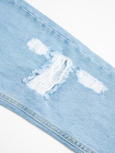 ESTASI Jeans in cotone con rotture alle ginocchia GUARDIOLA (7)