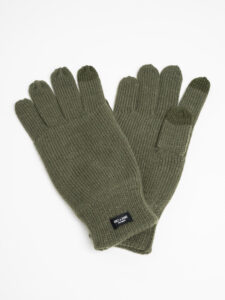 ONLY & SONS Guanto in maglia con interno felpato CLAS 22007870 verde