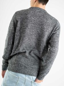 ONLY&SONS Maglione di natale con stampa renna FUNNY 22011203 grigio (2)