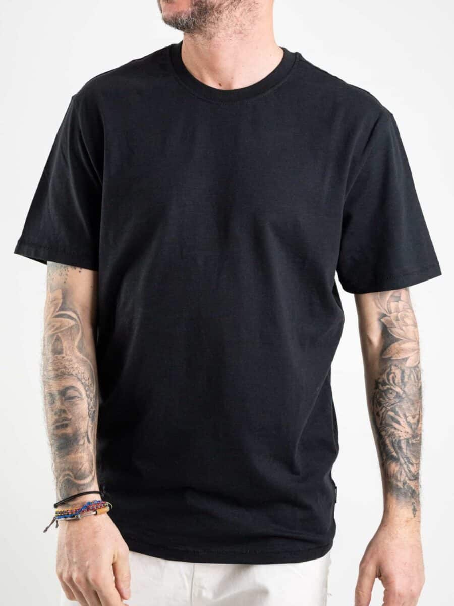 ONLY&SONS T-shirt basica morbida in cotone MILLENIUM 22020074 nero