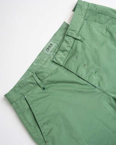BERNA Pantalone chinos leggero slim con catenella rimovibile 220180 prato 3 BERNA BERNA Pantalone in cotone leggero con taglio slim fit Prato