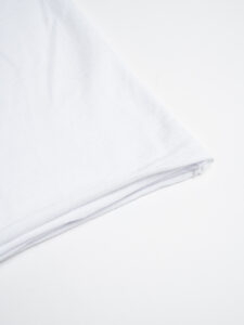 BL11 T-shirt in cotone con dettagli sulla manica sinistra BASIC Blu (8)
