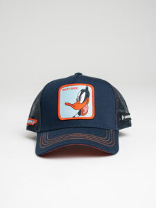 CAPSLAB Cappellino Looney Tunes patch azzurra DAFFY DUCK blu (2)