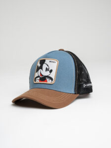 CAPSLAB Cappellino Looney Tunes patch bianca MICKEY azzurro (1)