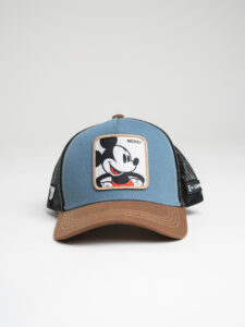 CAPSLAB Cappellino Looney Tunes patch bianca MICKEY azzurro (2)