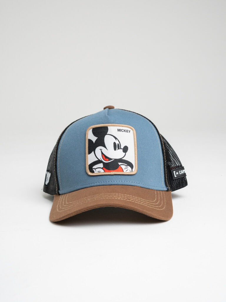 CAPSLAB Cappellino Looney Tunes patch bianca MICKEY azzurro 2 CAPSLAB CAPSLAB Cappellino Disney patch bianca MICKEY azzurro