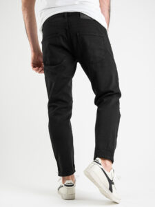 ESTASI Jeans con rotture alle ginocchia KLOPP nero (3)