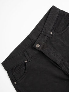 ESTASI Jeans con rotture alle ginocchia KLOPP nero (5)