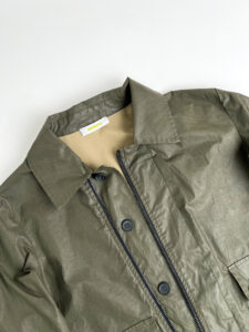 IMPERIAL Giacchetta leggera da mezza stagione cerata V3908W0010 verde (4)