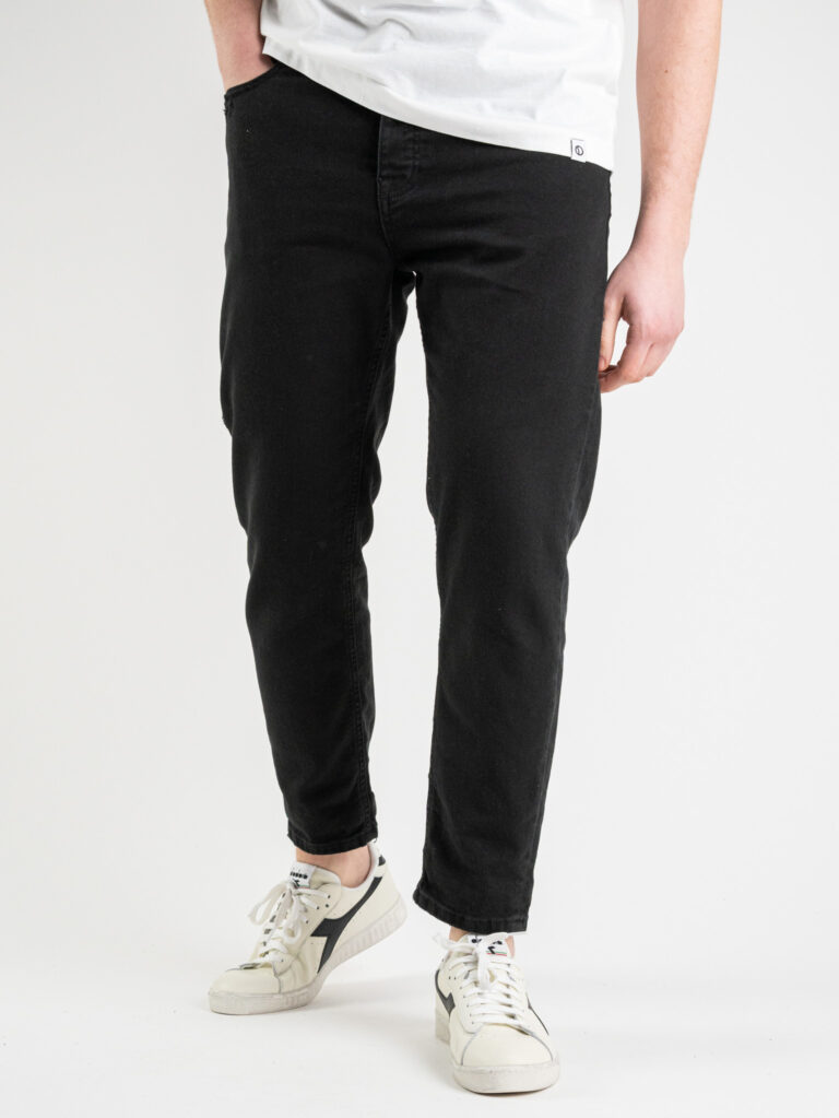 BL11 Jeans bull denim basico B302 nero 1 BL.11 BL11 Jeans bull denim basico B302 nero