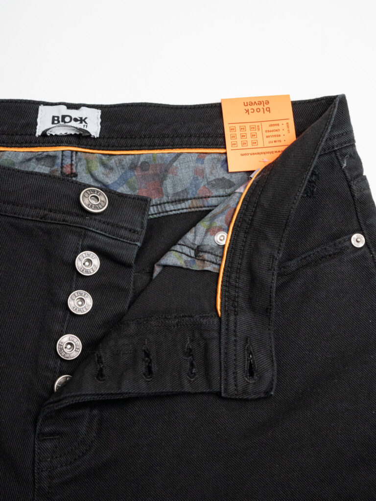 BL11 Jeans bull denim basico B302 nero 5 BL.11 BL11 Jeans bull denim basico B302 nero