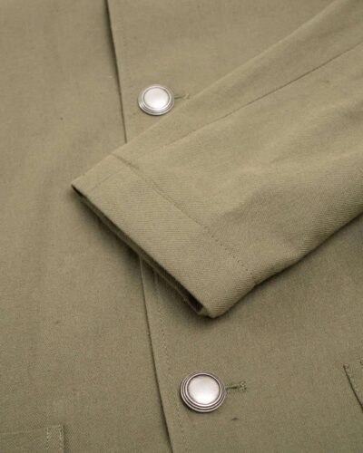IMPERIAL Giacca in misto lino con collo coreana e particolarita nei bottoni JZ2LDEA Verde 3 IMPERIAL IMPERIAL Giacca leggero misto lino con collo coreana e particolarità nei bottoni JZ2LDEA Verde
