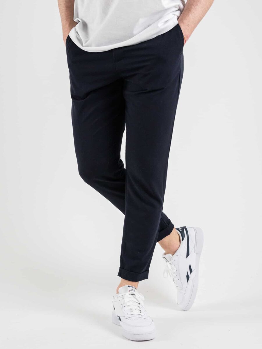 IMPERIAL Pantalone in poliviscosa leggero PWB0DAQ Blu