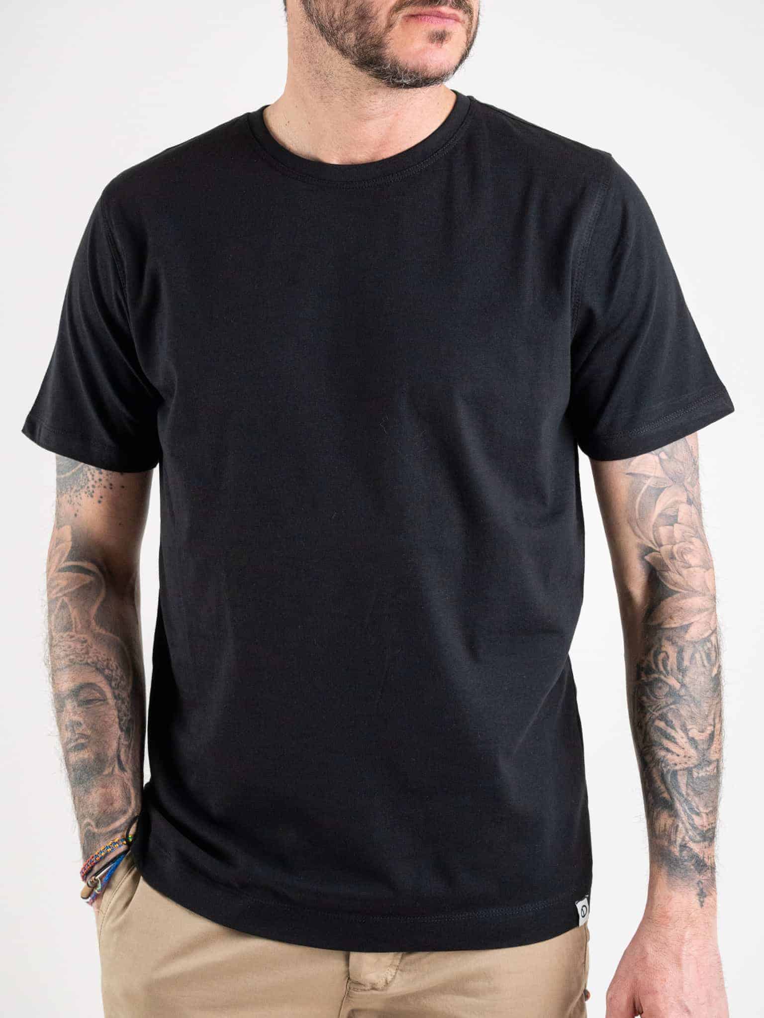 T shirt cotone tinta unita top