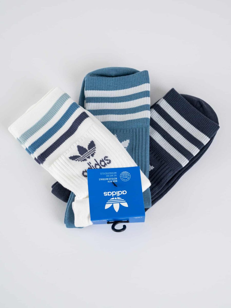 ADIDAS Pack 3 calze in spugna HC9552 Blu