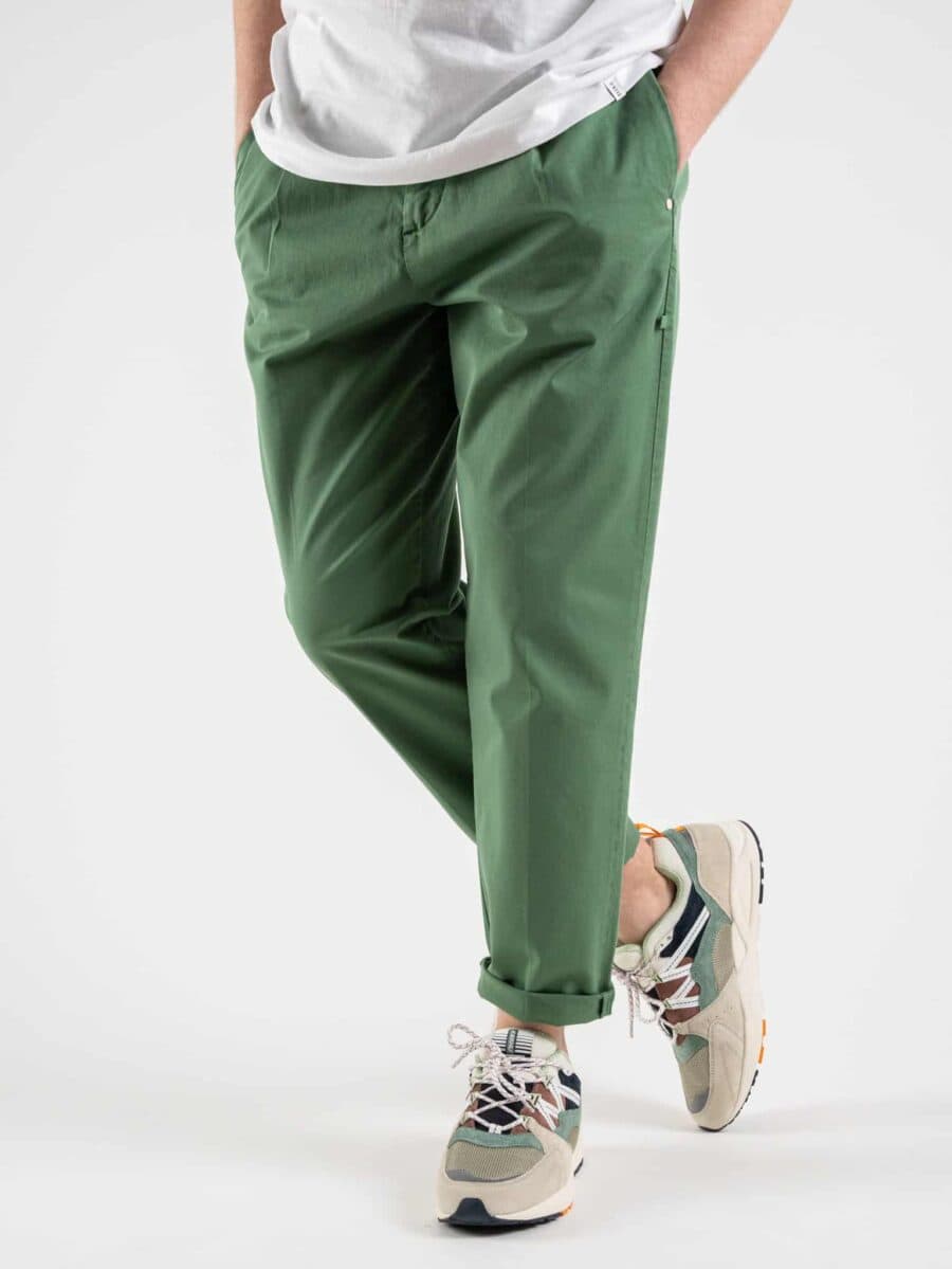 BERNA Pantalone leggero basico con tasche 220327 Prato