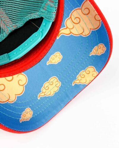 CAPSLAB Cappellino Dragon ball con stampa patch GOKU Bambino Acquamarina3 CAPSLAB CAPSLAB Cappellino Acquamarina Dragon ball con stampa patch GOKU Bambino