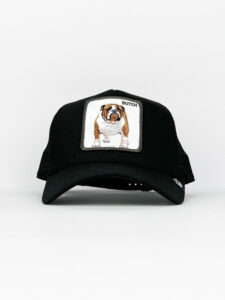 GOORIN BROS Cappellino con patch stampa Bulldog BUTCH Nero1
