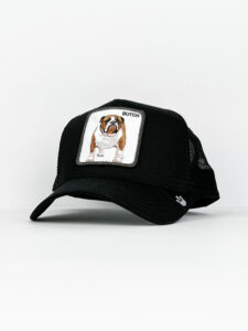 GOORIN BROS Cappellino con patch stampa Bulldog BUTCH Nero2