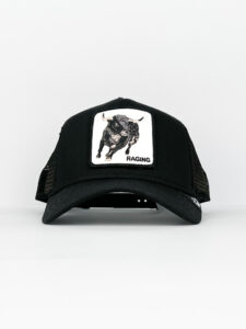 GOORIN BROS Cappellino con patch stampa Toro RAGING Nero1