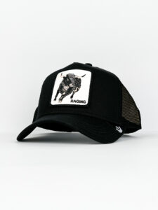 GOORIN BROS Cappellino con patch stampa Toro RAGING Nero2