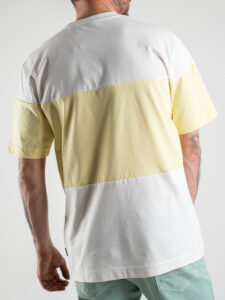 ONLY&SONS T-shirt in cotone bicolore GABRIEL 22022631 Star White (3)