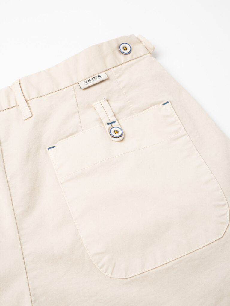 BERNA Pantalone leggero basico con tasche 220327 Beige 2 1 BERNA BERNA Pantalone leggero basico con tasche 220327 Beige