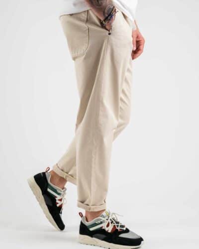 BERNA Pantalone leggero basico con tasche 220327 Beige 5 BERNA BERNA Pantalone leggero basico con tasche 220327 Beige