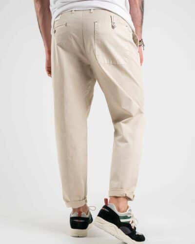 BERNA Pantalone leggero basico con tasche 220327 Beige 6 BERNA BERNA Pantalone leggero basico con tasche 220327 Beige