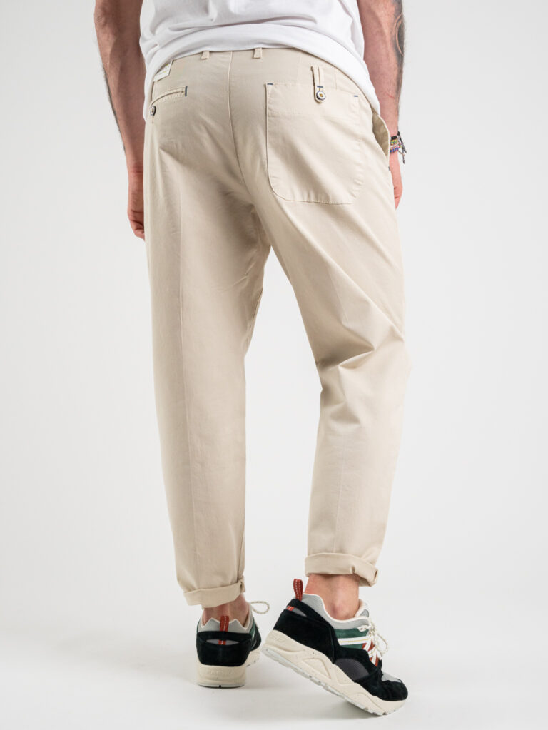 BERNA Pantalone leggero basico con tasche 220327 Beige 6 BERNA BERNA Pantalone leggero basico con tasche 220327 Beige