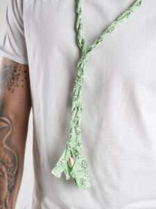 Collana Bandana MADAGASCAR Verde (2)