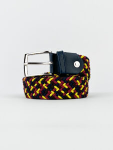 ESTASI Cintura in tessuto colorato elasticizzato LOMBOK Giallo1