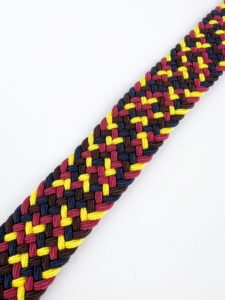 ESTASI Cintura in tessuto colorato elasticizzato LOMBOK Giallo3