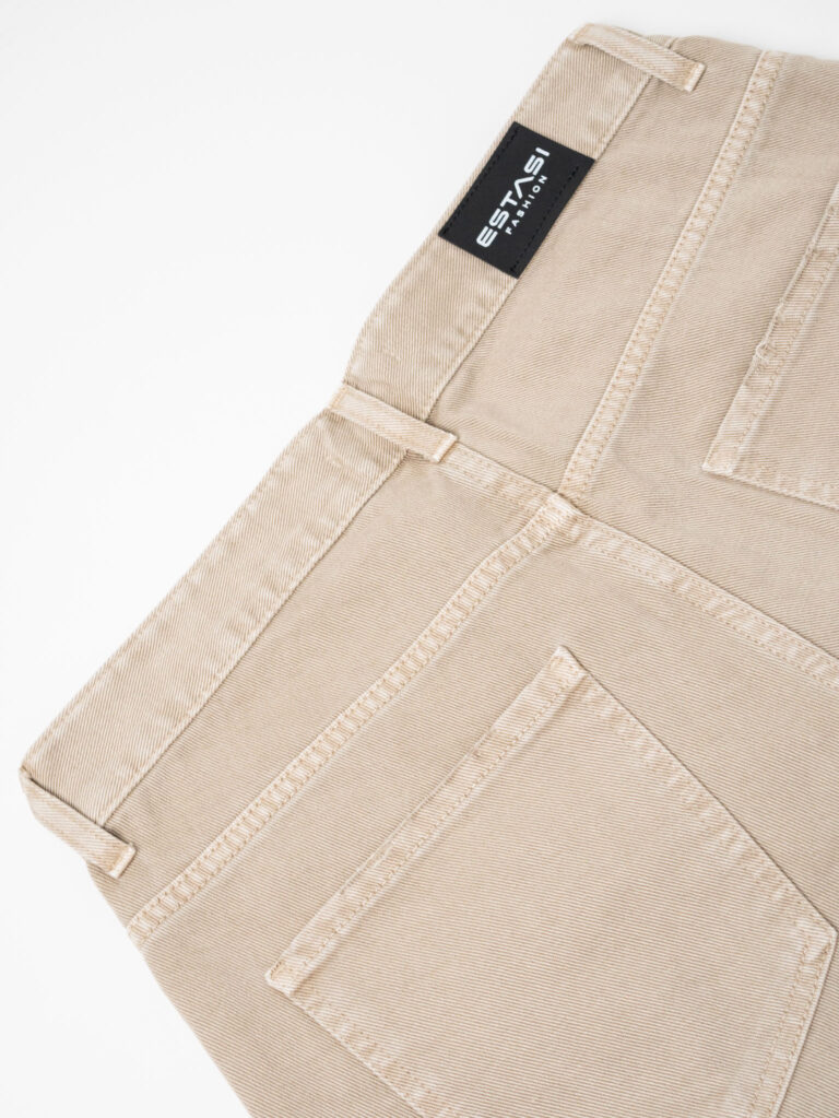 ESTASI Jeans con rotture alle ginocchia KLOPP beige 9 ESTASI ESTASI Jeans 100% cotone con rotture alle ginocchia KLOPP beige