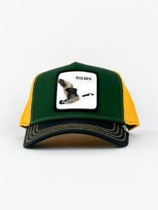 GOORIN BROS Cappellino con patch stampa GOLDEN Verde3