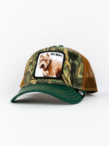GOORIN BROS Cappellino con patch stampa PITTBUL JUNGLE Verde1