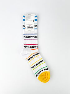 HAPPY SOCKS Happy Line 9718 Bianca1