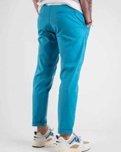 IMPERIAL Pantalone da abito con risvolto PWB0DIQ Turchese 1 IMPERIAL IMPERIAL Pantalone con risvolto PWB0DIQ Turchese