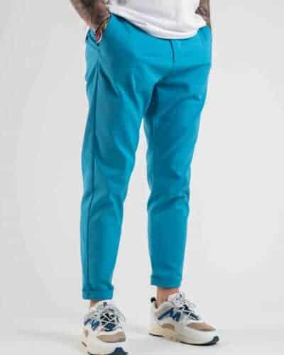 IMPERIAL Pantalone da abito con risvolto PWB0DIQ Turchese 3 IMPERIAL IMPERIAL Pantalone con risvolto PWB0DIQ Turchese