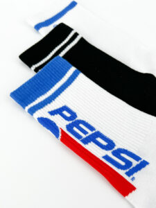 ONLY & SONS Pack 3 calze tg. unica in spugna PEPSI 22022784 White:Black2