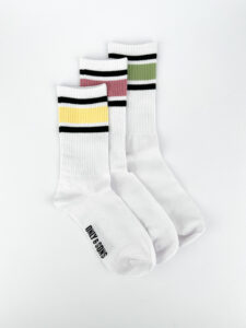 ONLY & SONS Pack 3 calze tg. unica in spugna PERSON 22023143 White:Custard2