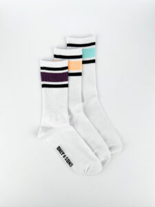 ONLY & SONS Pack 3 calze tg. unica in spugna PERSON 22023143 White:Papaya1